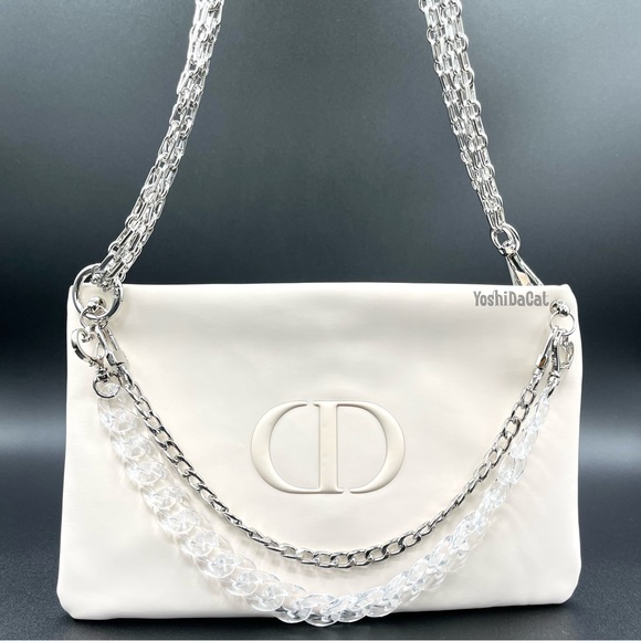 🆕 Dior Beauty Cosmetic Case to Convertible Crossbody Bag Purse, New Handbag - Picture 7 of 13